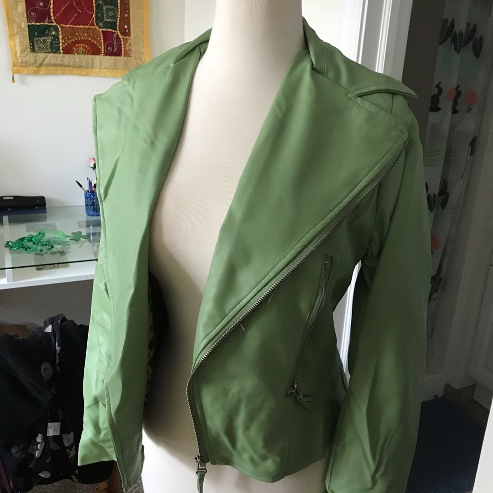 Leather jacket